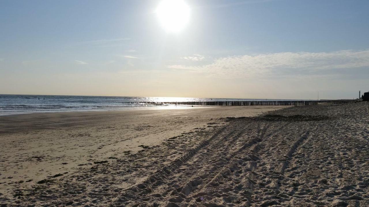 Zon Zee Strand Bed By The Sea Westkapelle Bagian luar foto